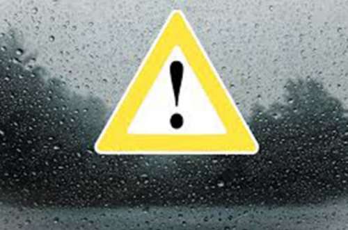 هشدار سطح زرد- شماره 23 اداره کل هواشناسی استان جهت اطلاع و اقدامات پیشگیرانه لازم